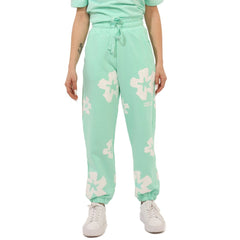 Comme Des Fuckdown Green Cotton Women Sweatpant