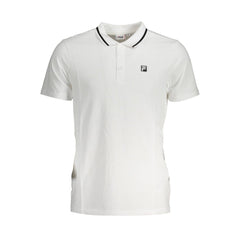 Fila White Cotton Polo Shirt