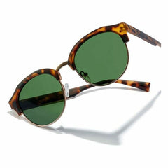 Unisex Sunglasses Classic Rounded Hawkers Green