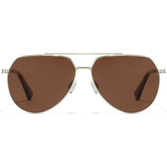 Unisex Sunglasses Hawkers Shadow Polarised ø 60 mm Golden Silver Rose gold