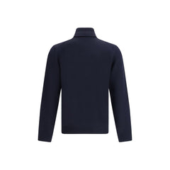 Roberto Collina Blue Merino Wool Turtleneck