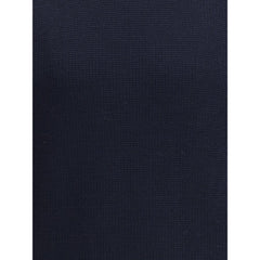 Roberto Collina Blue Merino Wool Turtleneck