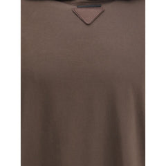 Prada Brown Cotton Sweatshirt