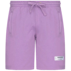 Diego Venturino Purple Cotton Short