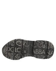 Dolce & Gabbana White Daymaster Leather Low Top Sneakers Shoes