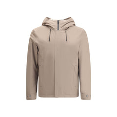 Woolrich Beige Polyester Shell Jacket
