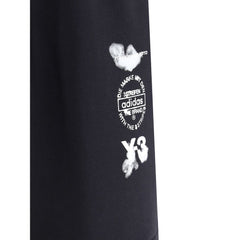 Y-3 Black Cotton Joggers (Workout Pants)