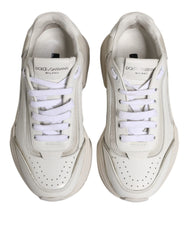 Dolce & Gabbana White Daymaster Low Top Sneakers Shoes