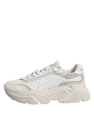 Dolce & Gabbana White Daymaster Low Top Sneakers Shoes