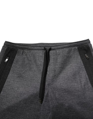 Dolce & Gabbana Gray Black Wool Blend Jogger Sweatpants  Pants