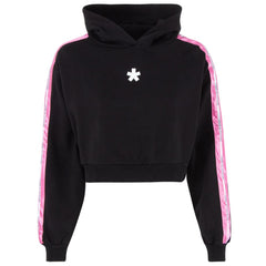 Comme Des Fuckdown Black Cotton Women's Sweater Hoodie