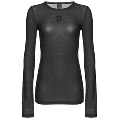 PINKO Black Viscose Sweater