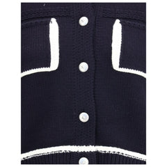 PINKO Cardigan with contrasting profiles