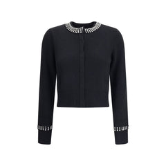 PINKO Rhinestone Cardigan