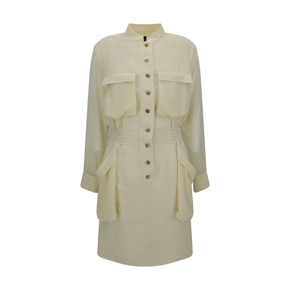 PINKO Linen chemisier Dress