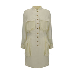 PINKO Linen chemisier Dress