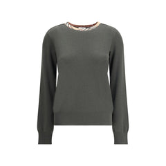 Burberry Wool Pullover with Check