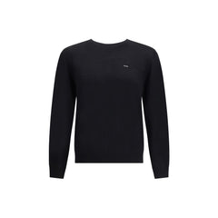Prada Black Fleece Wool Sweatshirt