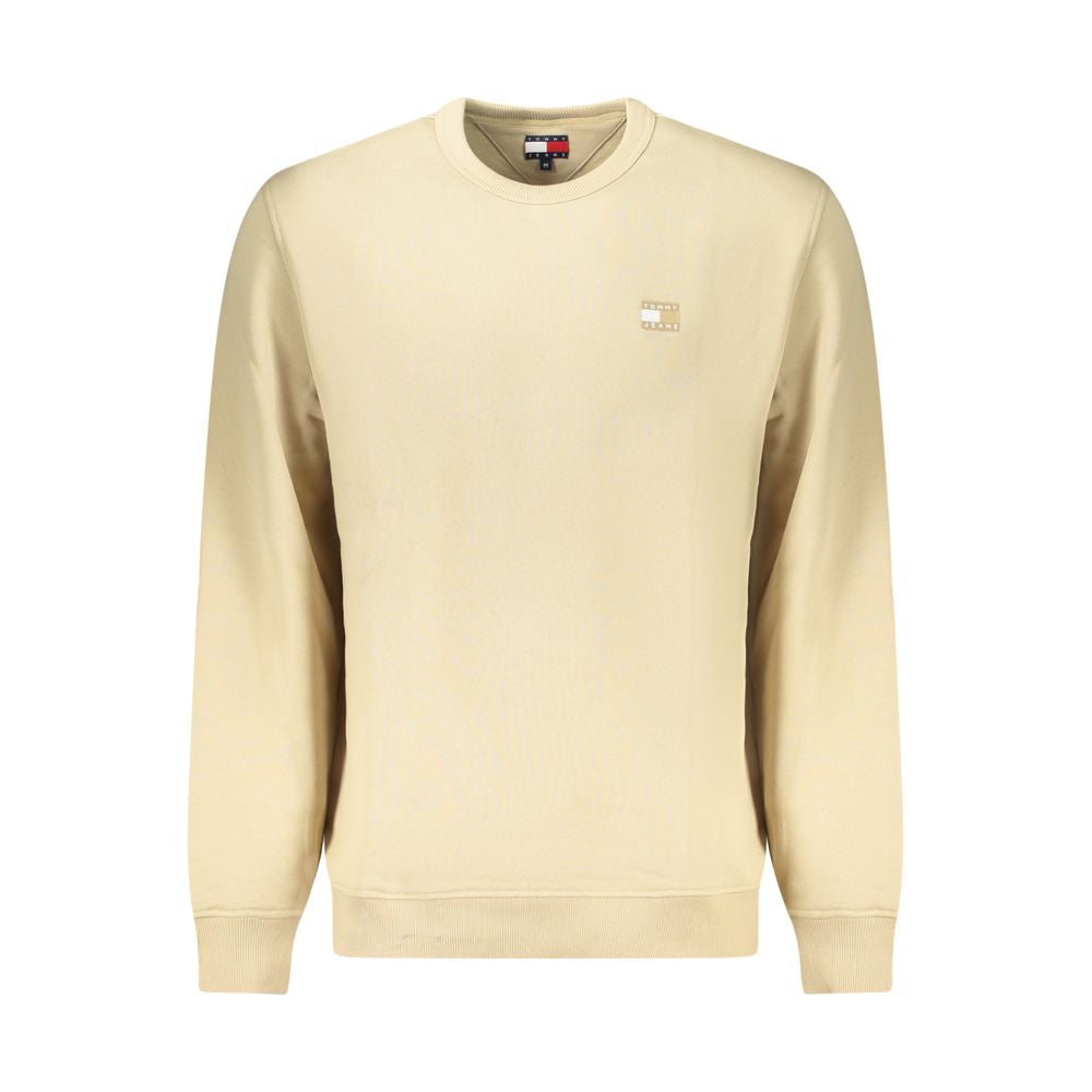 Tommy Hilfiger Beige Cotton Men Sweater