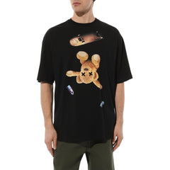 Diego Venturino Black Cotton T-Shirt