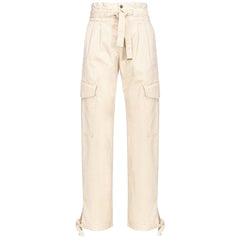PINKO White Cotton Jeans & Pant