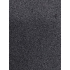 Ami Paris Gray Cashmere Turtleneck