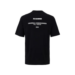 Jil Sander Black Cotton T-Shirt