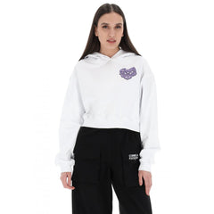 Comme Des Fuckdown White Cotton Women Sweatshirt