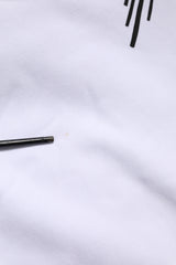 Dolce & Gabbana White Sacred Heart Hooded Sweatshirt Sweater