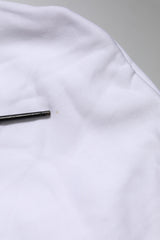 Dolce & Gabbana White Sacred Heart Hooded Sweatshirt Sweater