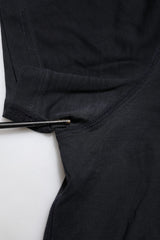 Dolce & Gabbana Dark Blue Logo Plaque Cotton Crewneck T-shirt