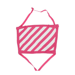 Off-White Pink Cotton Facemasks