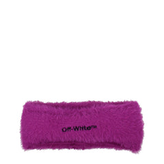 Off-White Purple Fabric Headbands