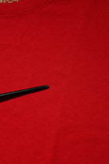 Dolce & Gabbana Red Crew Neck Short Sleeves Top T-shirt