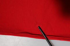 Dolce & Gabbana Red Cotton Short Sleeves Crew Neck Top T-shirt