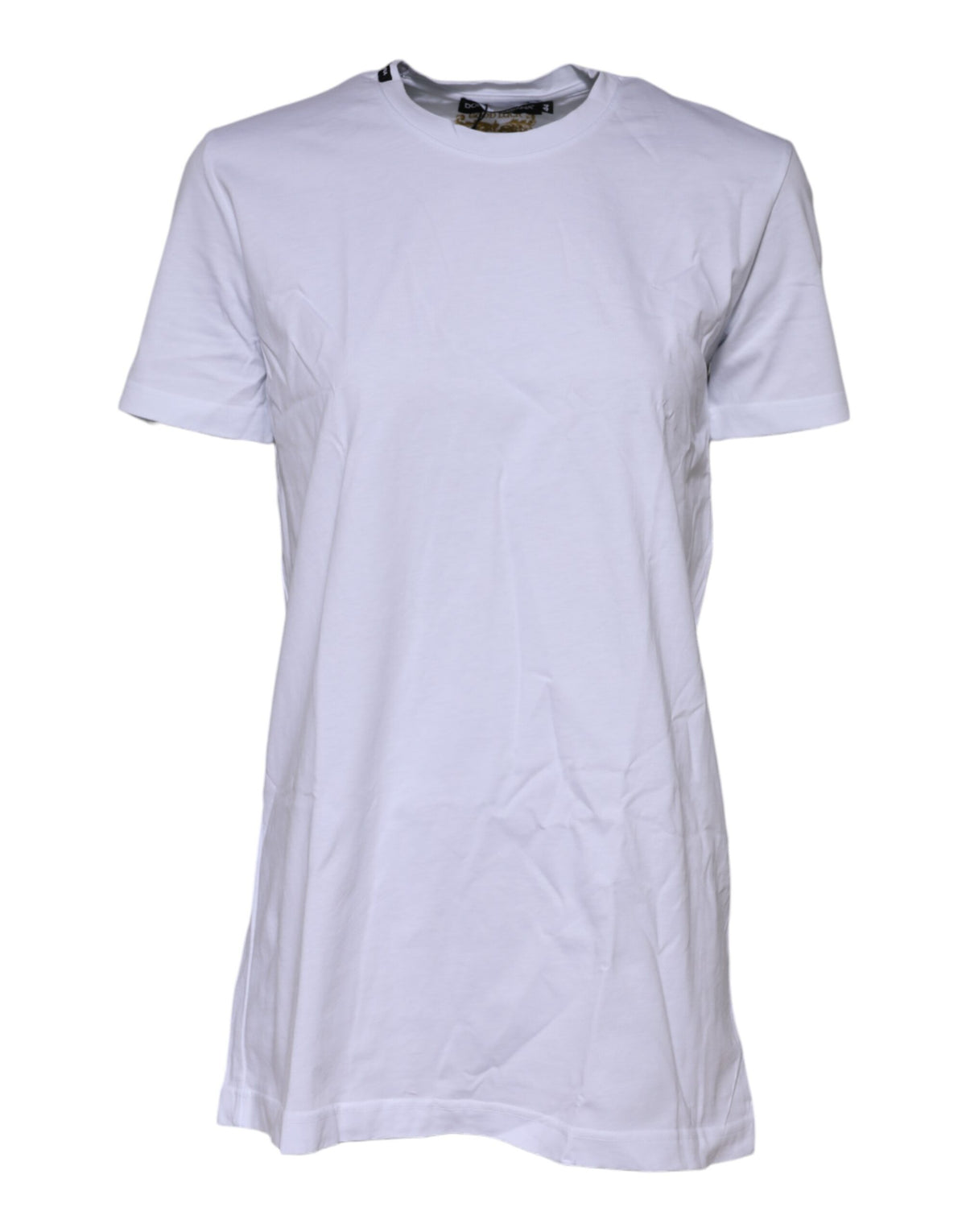 Dolce & Gabbana White Short Sleeves Crew Neck Top T-shirt