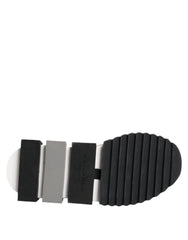 Dolce & Gabbana White Black Sorrento Socks Sneakers Shoes