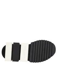 Dolce & Gabbana White Stars Sorrento Low Top Sneakers Shoes