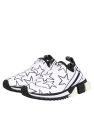 Dolce & Gabbana White Stars Sorrento Low Top Sneakers Shoes
