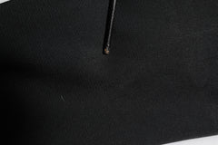 Dolce & Gabbana Black Acetate HighWaist Tapered Trouser Pants