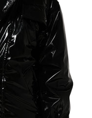 Dolce & Gabbana Black Polyester Quilted Puffer Coat Jacket