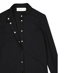 BLANCA VITA Black Elastane Casual Dress