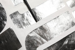 Dolce & Gabbana White Metallic Print Cotton CrewNeck T-shirt