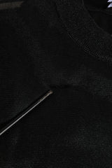 Dolce & Gabbana Black Polyester Pullover Sweatshirt Sweater