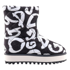 Dolce & Gabbana Black Nylon Men Boot