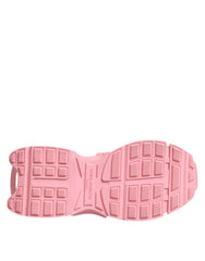 Dolce & Gabbana Pink Low Top Space Women Sneakers Shoes