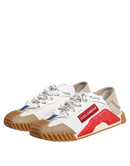 Dolce & Gabbana Multicolor Nylon Low Top NS1 Sneakers Shoes