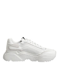 Dolce & Gabbana White Daymaster Low Top Men Sneakers Shoes