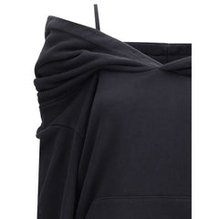 MM6 Cotton Sweatshirt with dropped shoulders