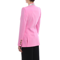 Dolce & Gabbana Pink Wool Jackets & Coat